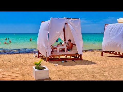 ЕВПАТОРИЯ - Во что превратился город. Лучшие ПЛЯЖИ Крыма. Новая НАБЕРЕЖНАЯ. ШТОРМОВОЕ ОТКРЫЛИ ПЛЯЖ.