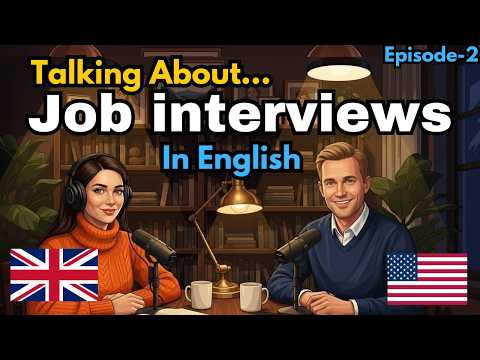 How to talk about Your job interviews in English | Daily simple English conversation practice