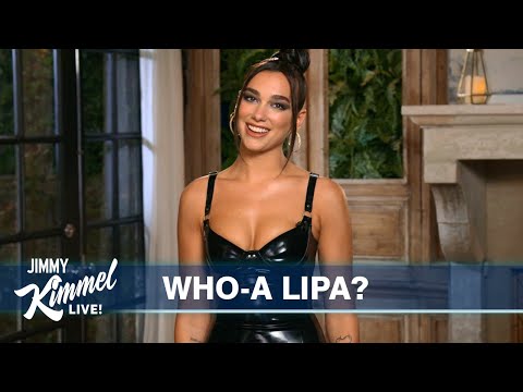 Dua Lipa’s Guest Host Monologue on Jimmy Kimmel Live