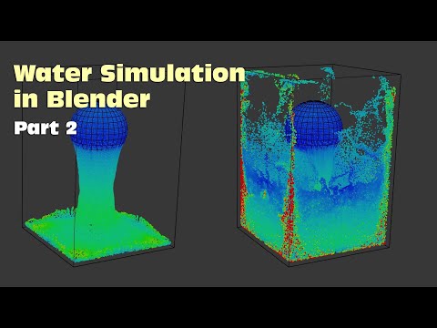 Boat and Water Simulation in Blender - part 2