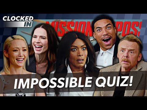 'Mission: Impossible - The Final Reckoning' Cast Take The IMPOSSIBLE Trivia Quiz 🧠📝 | Clocked In