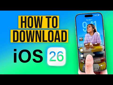 iOS26 Beta DOWNLOAD Made EASY for Anyone!