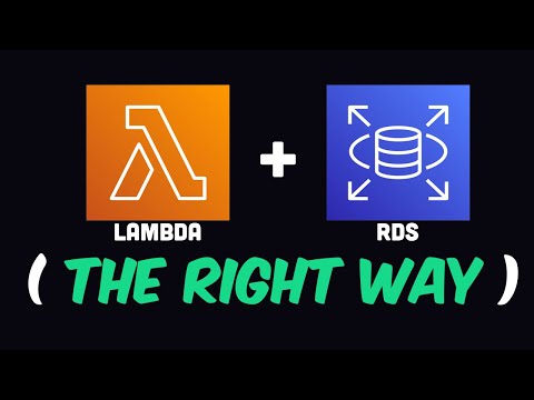 How to Connect an AWS Lambda Function to RDS Database