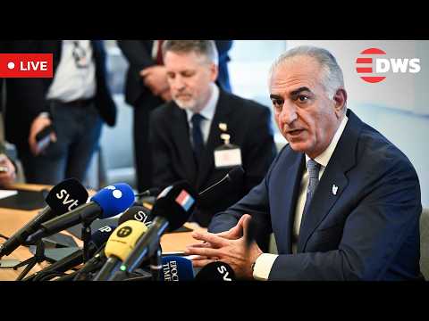 LIVE: Iran Opposition Figure Reza Pahlavi Issues Strong Statement In Berlin | DWS News | AC14