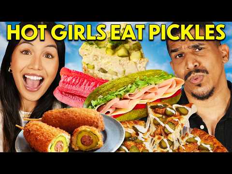 Trying & Rating The Weirdest Pickle Foods!