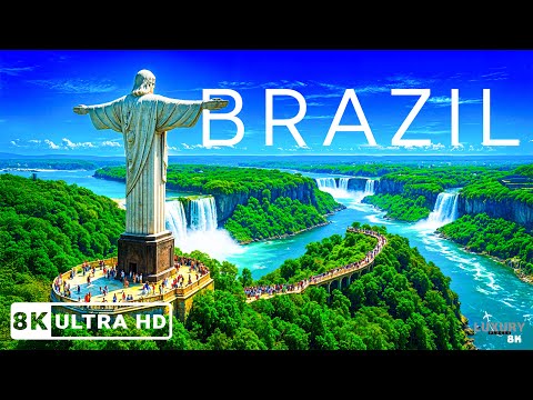 Brazil 8K UHD - Wild beauty of the rainforest, beautiful beaches of the city - VIDEO 8K UHD