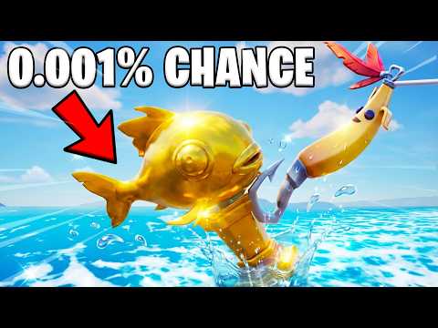 Finding the Mythic Goldfish in Fortnite