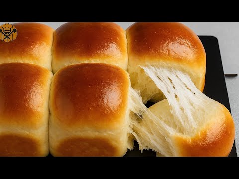The Viral 60-Minute Dinner Rolls You Need To Make Right Now~ NO MIXER ~ Just Few Ingredients.