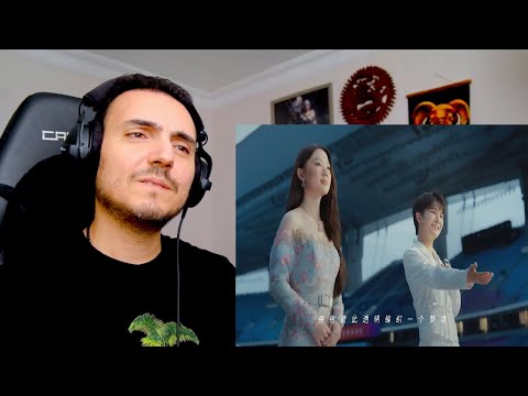 周深 单依纯《天海一心》Zhou Shen and Shan Yichun's "Heart to Heart" 第十五届全国运动会开幕式主题歌MV Reaction