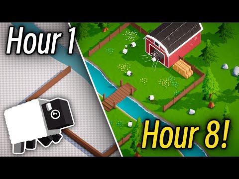 Making a COZY SHEEP GAME But I Only Have 8 Hours!