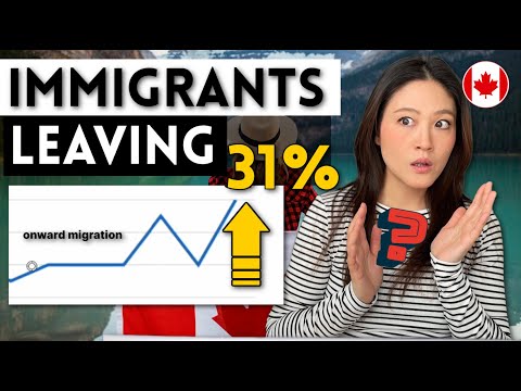 People are fleeing Canada for other countries (Canada's leaky bucket)