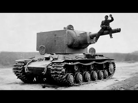КВ-2: непобедимый советский танк, уничтожавший любую цель одним выстрелом!