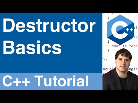 Destructor Basics | C++ Tutorial