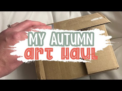 I've been hoarding art supplies for this art haul! 😍