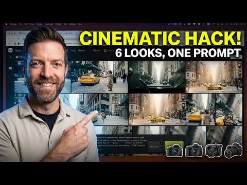 One Prompt, Six Different Cinematic Looks | Higgsfield Camera Hack