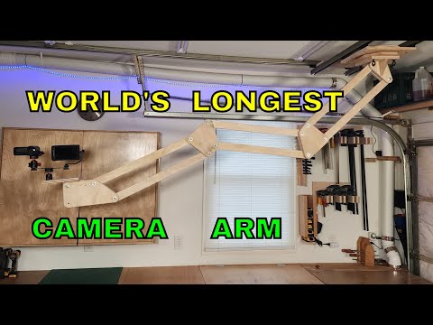 Create Your Own Articulating Camera Boom Arm - Easy DIY Solution for Better Camera Shots