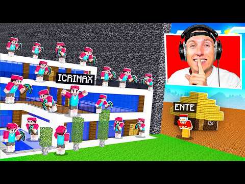 Ich PRANKE ENTE mit 100 KLONEN im BAU BATTLE in Minecraft! 😂