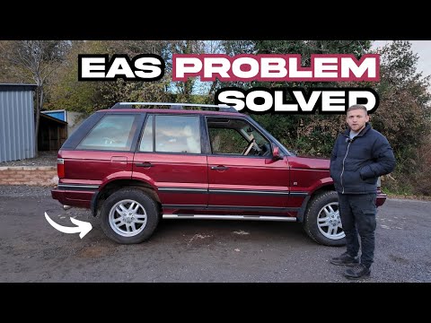 I now have WORKING Air Suspension on my barn find Range Rover P38 Bordeaux