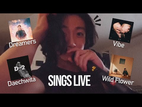 Jungkook sings BTS Solo Songs LIVE (2023 EDITION)