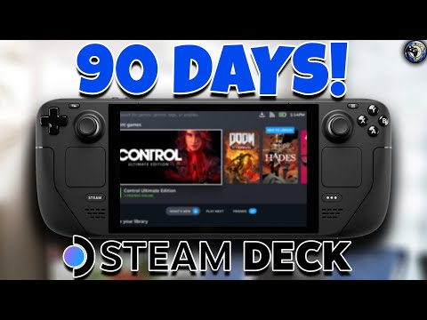 90 Days Gaming ONLY On The Steam Deck - It BLEW MY MIND!