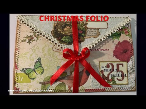 ENVELOPE CHRISTMAS FOLIO ~ GREAT CHRISTMAS GIFT
