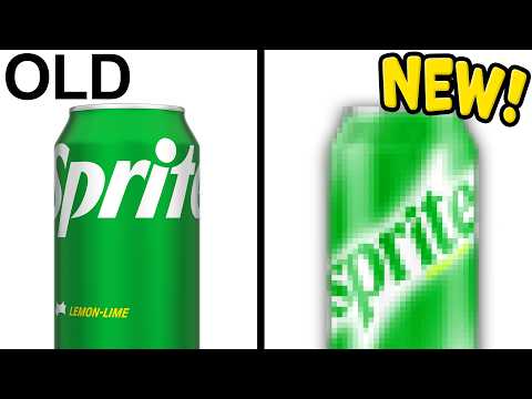 I Made Famous Drink Can Designs "Better" 🥤