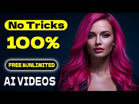 Create AI Videos for FREE | FREE and UNLIMITED AI Image & Video Generators (No Clickbait)