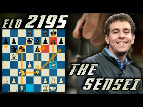 Squeezing The Sicilian, Sacking A Rook to Win!!! | The Sensei Speedrun | GM Naroditsky