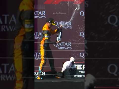 Lando Norris Broke Max Verstappen’s Trophy! 😂