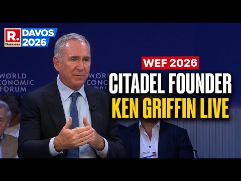 WEF LIVE: Ken Griffin, President And CEO Of Citadel, Speaks At World Economic Forum | Davos