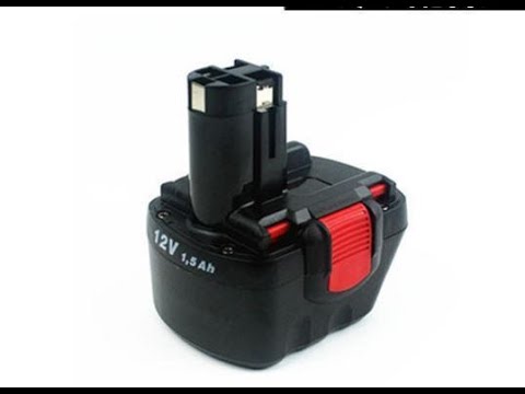 Reworking a battery from a Bosch screwdriver 12 volts 1.5 a/h. From Ni-Cd to Li-ion