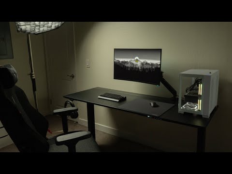 My ultra-minimal gaming setup.