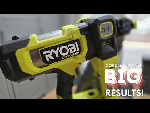 No Compressor Needed! Ryobi’s New Brushless Framing Nailer