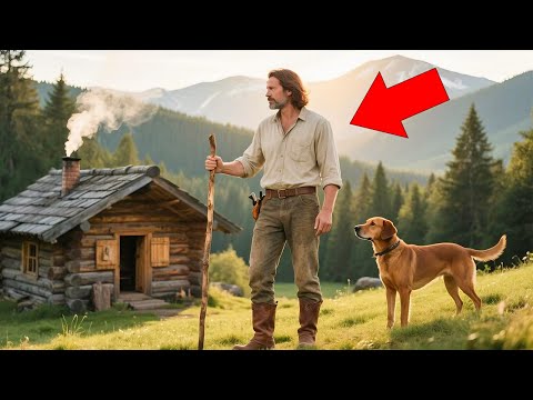 Abandoned By Family — A Mountain Man and His Dog Turn a Ruined Mountain Cabin Into a Paradise