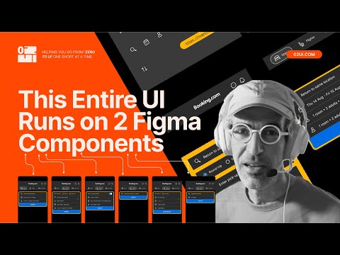 Master Components, Variants and Auto Layout in Figma 1 Hour Full UI Guide (2025)