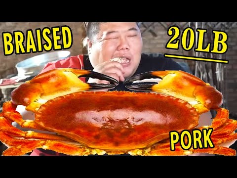 Brother Monkey bought 10 bread crabs and became a ”seafood master” to entertain friends