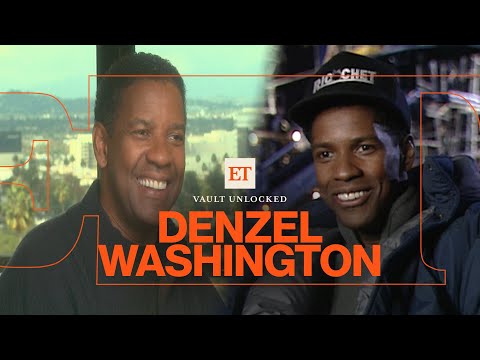 Denzel Washington's Journey to HOLLYWOOD TITAN in RARE Interviews (ET Vault Unlocked)