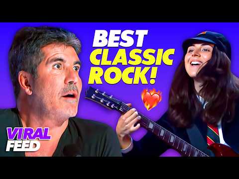 TOP 10 Classic Rock Auditions! 🤘
