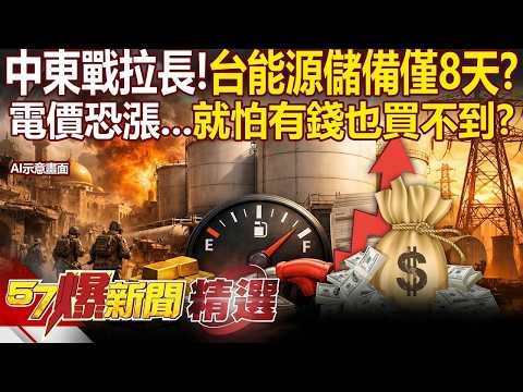 Iran bombs oil tanker; Taiwan's energy reserves only last 8 days?! Qatar LNG production halted.