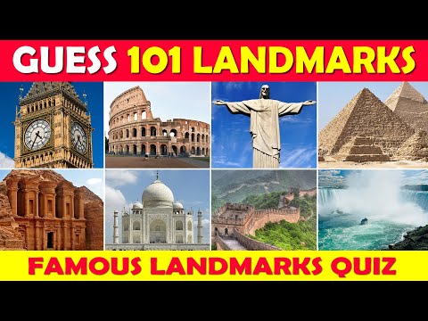 Guess the Landmark ✅ 101 Famous Landmarks Quiz 🤔