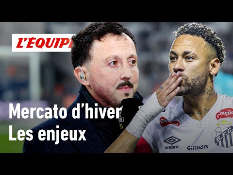 Winter transfer window - Departures at OM, highly sought-after Lens players and Neymar's future o...