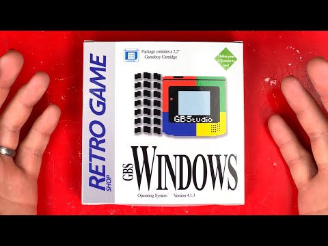 Microsoft Windows, but for Game Boy.
