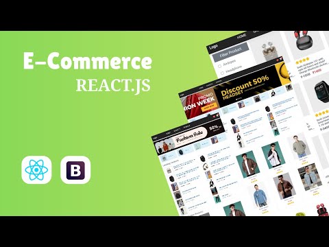 Complete Ecommerce Website Project in React | Product Filter, Categories, Cart & Single Product Page