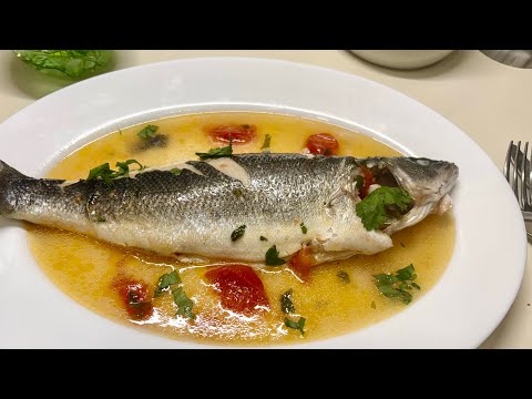 Sea Bass in Crazy Water Style Is Classic Neapolitan Dish