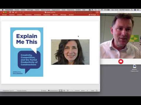 Adele E. Goldberg: Explain Me This