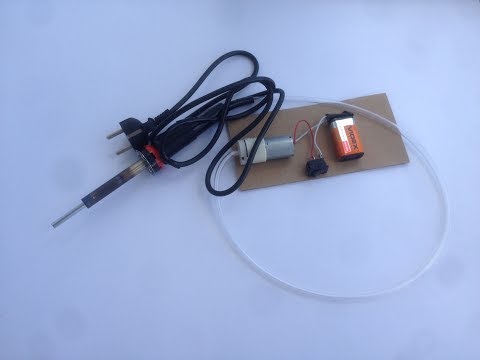Haw to Make Pistol of Hot Air from a Soldering Iron