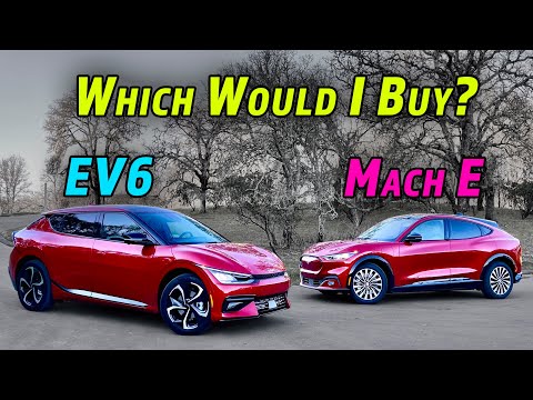 Which Is The Better EV? Ford Mustang Mach-E or Kia EV6?