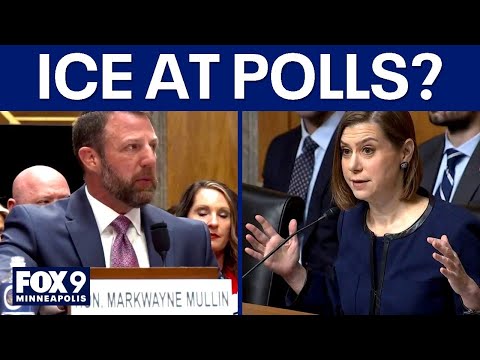 Sen. Elissa Slotkin questions Markwayne Mullin on ICE at polling locations
