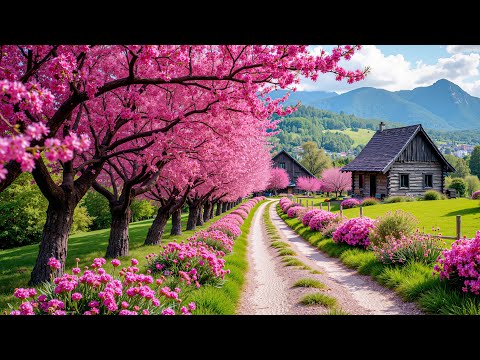 Relaxing Music for Anxiety Relief🌸Stop Overthinking with Spring Music & Cherry Blossom