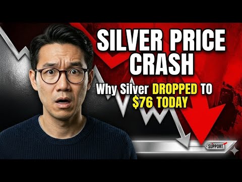 Silver Price Crash Update: Why Silver Dropped to $76 Today